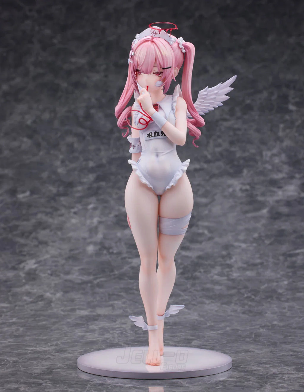 26cm Trainee Nurse Tsukiyomi Ai Luna Black/White Standing Pose Anime Pvc Figure Statue Desktop Decoration Gift
