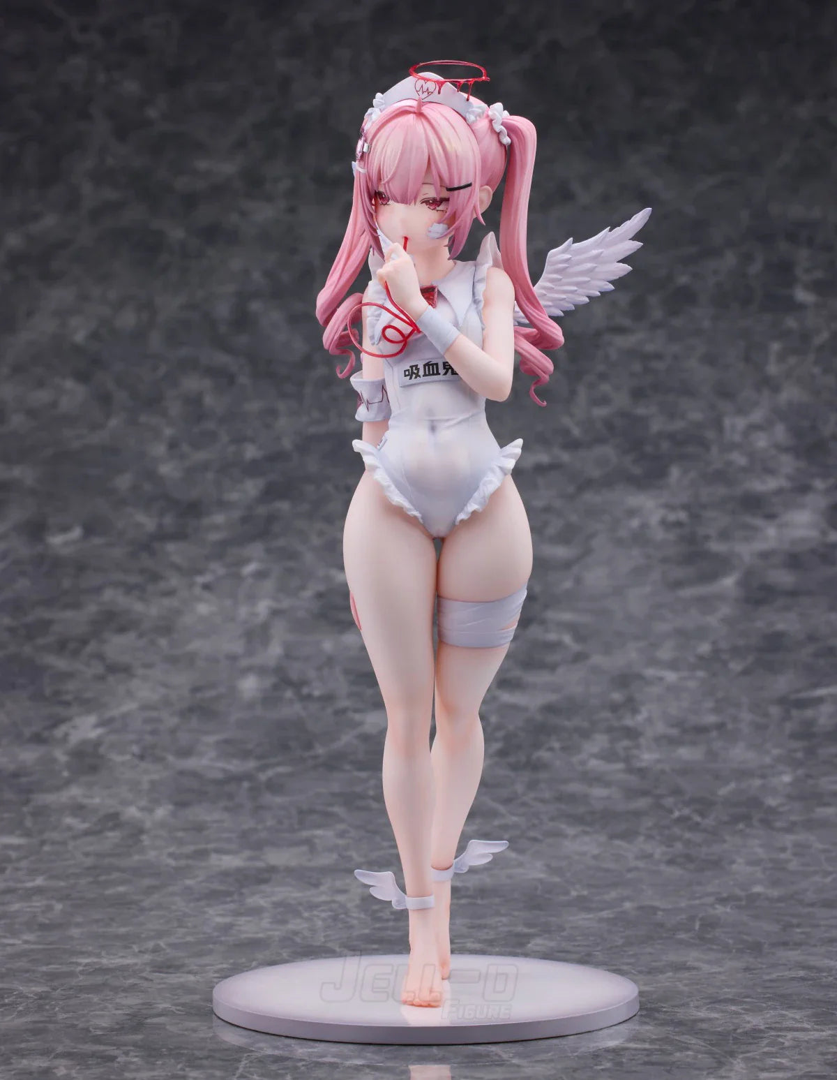 26cm Trainee Nurse Tsukiyomi Ai Luna Black/White Standing Pose Anime Pvc Figure Statue Desktop Decoration Gift