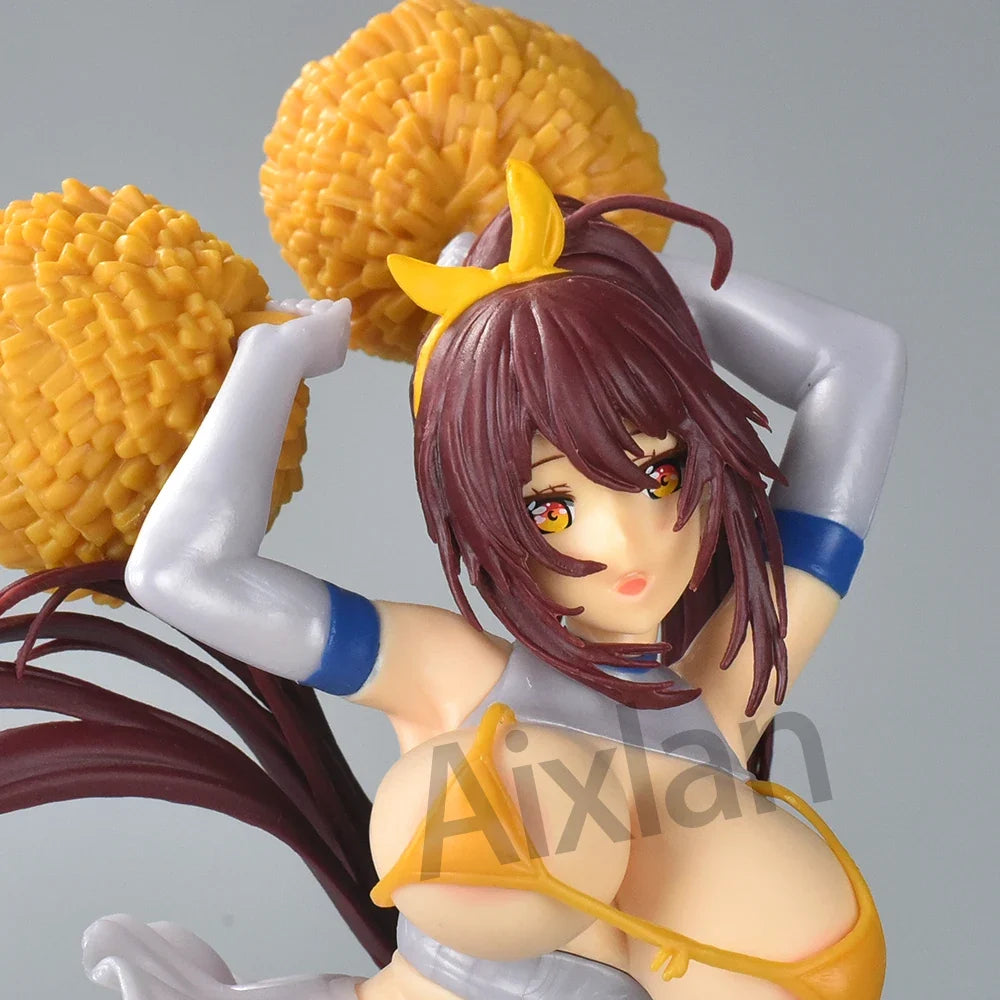 Aixlan Figure 26cm Native Hentail Matsuri Figure Sunshine Cheerleader Sexy Girl PVC Adult Anime Rocket Boy Statue Waifu Figure
