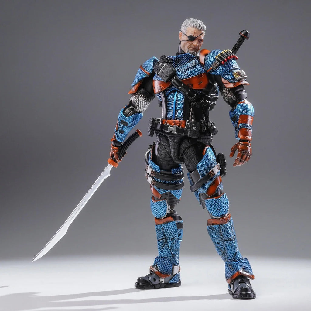 UPFinegures Deathstroke Action Figures Dc Original Lpzz Toys 1/12 Slade Wilson Movable Batman Collectible Model Figure Toy