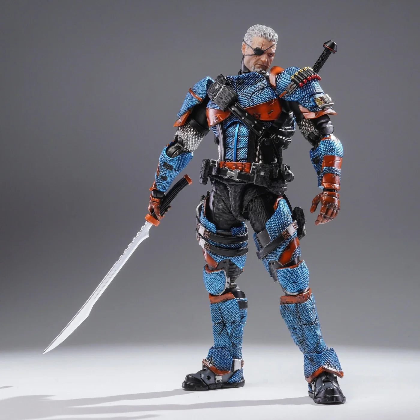 UPFinegures Deathstroke Action Figures Dc Original Lpzz Toys 1/12 Slade Wilson Movable Batman Collectible Model Figure Toy