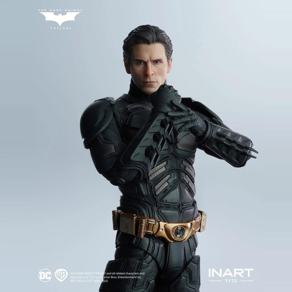 NEW INART Studio New Batman DC The Dark Knight Trilogy Action Figure 1/12 Bat Man Statue Model Customized Kid Toy Gifts