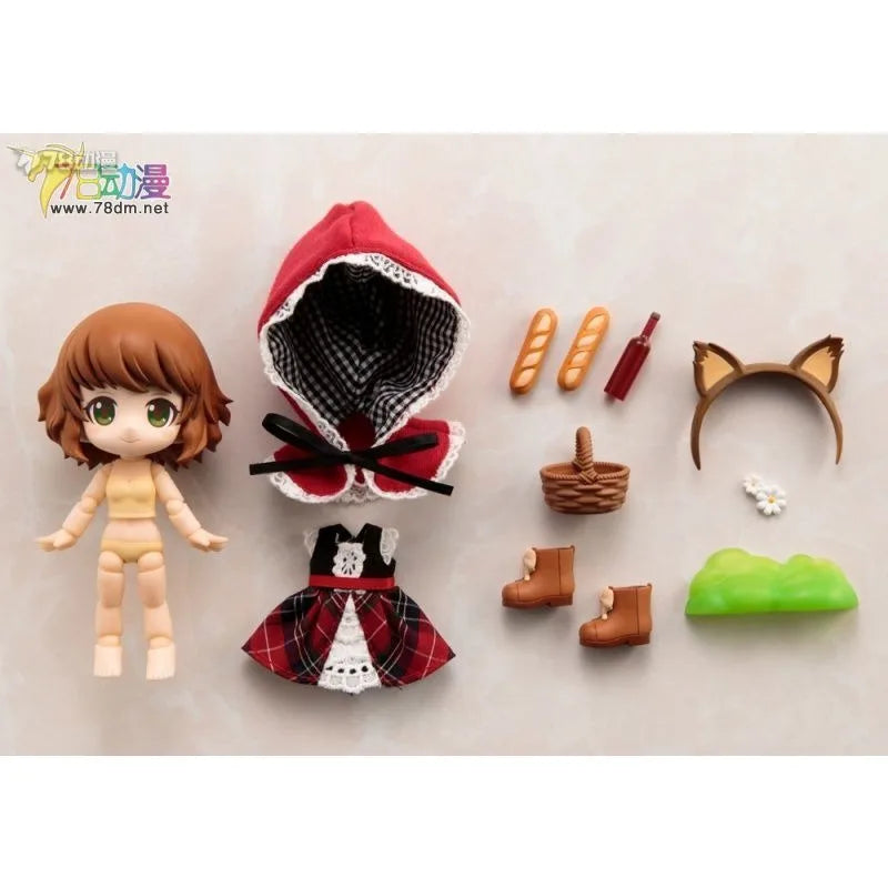 Kotobukiya Original Cu-poche Finished Product Movable Series Alice in Wonderland Anime Action Figure Model Toys Gifts for Boys