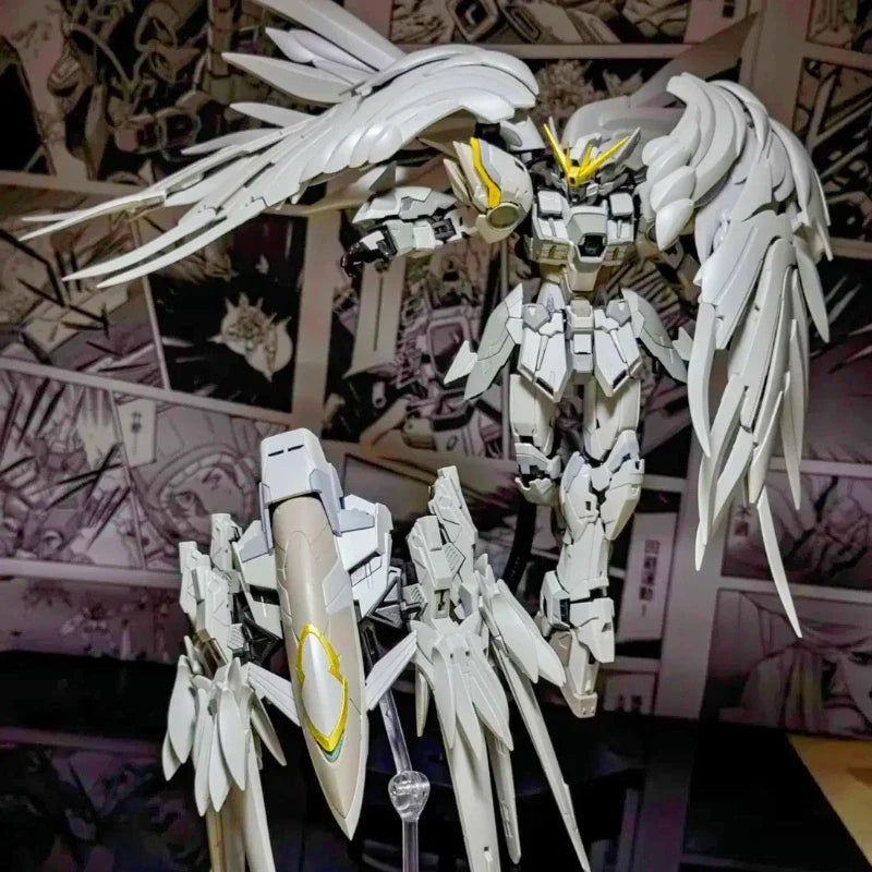 New Daban 8827 1/100 Fix Wing GD Snow White Alloy Frame Ew Mecha Action Figure Kit Anime Assembly Model Toy Ornament CT Boy Gift