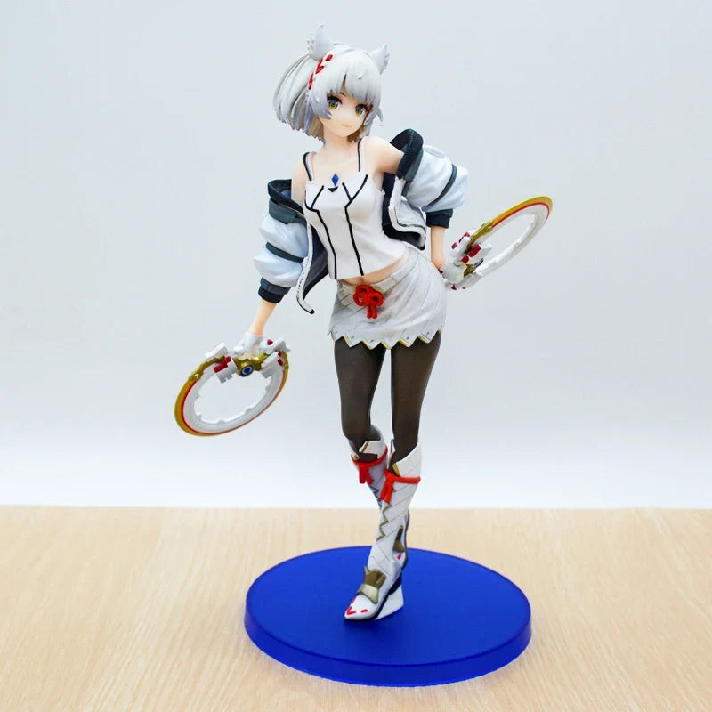 23cm Xenoblade Chronicles 3 Mio Anime Figure Pyra/Homura Action Figure Mythra/Hikari Figurine Game Statue Model Doll Toys Gifts