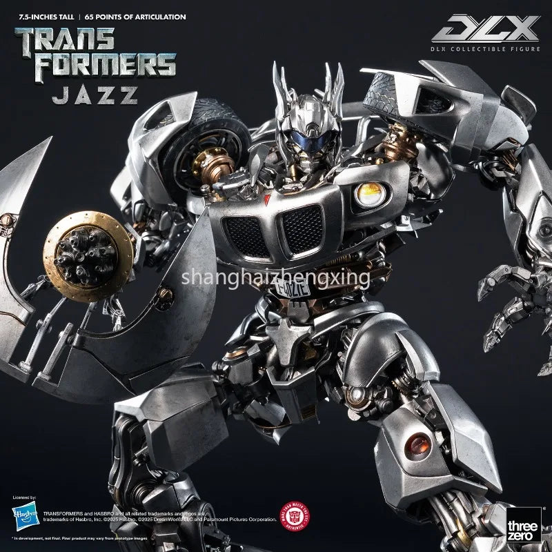 Pre-sale Start threezero 3A DLX Transformation Toys Movie 4 Series Jazz Deluxe Edition Action Figure Model Toy Collection Gift