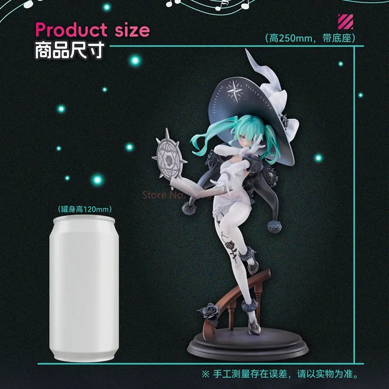 【In Stock】 Original Ribose Rise Up Series Miku Fantasia Witch 25cm Anime Character Model Toy