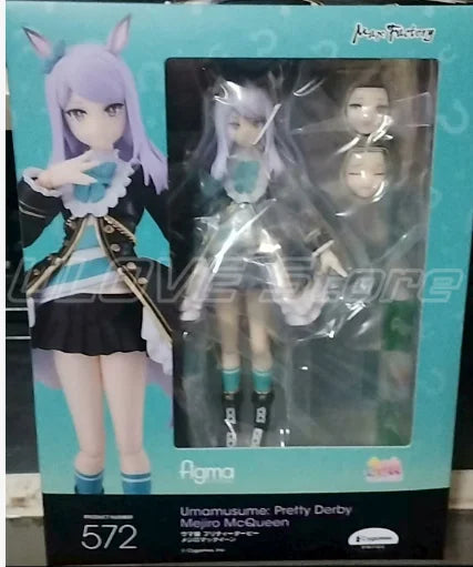 Original Max Factory Figma#572 PrettyDerby Mejiro McQueen Action Figures Models Collection