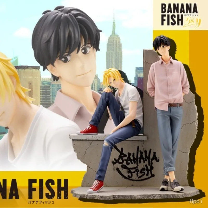 Kotobukiya Original:BANANA FISH Ash Lynx Tomoji Omura 1/8 PVC Action Figure Anime Figure Model Toys Figure Collection Doll Gift