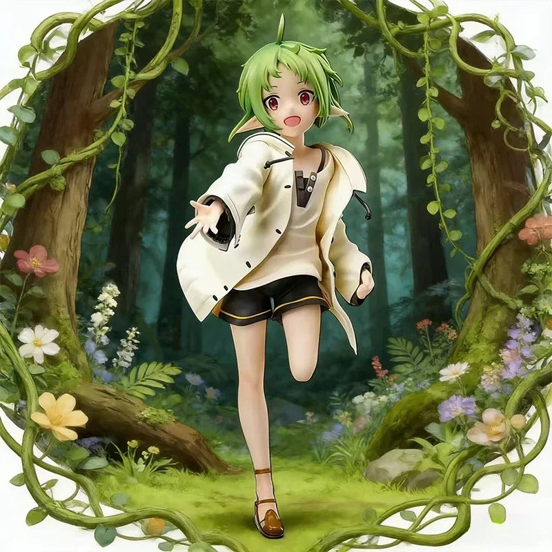Anime Jobless Reincarnation Sylphiette Greyrat Action Figure Desktop Decorations kawaii girl figures japanese dolls toys hobbies