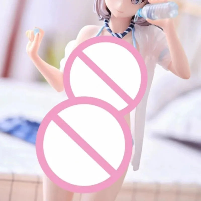 In Stock NSFW Mizu O Nomasetekurenai Doukyuusei Sexy Nude Girl Anime Action Hentai Figure Collection Model Adult Toys Ornaments