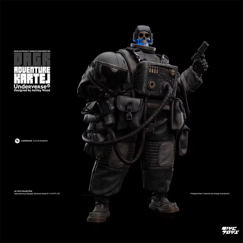 Original UV UNDERVERSE Adventure Kartel Gangster Undead Astronaut 1/6 D.A.G.R Action Figure Model Toys Ornaments Fans Gifts