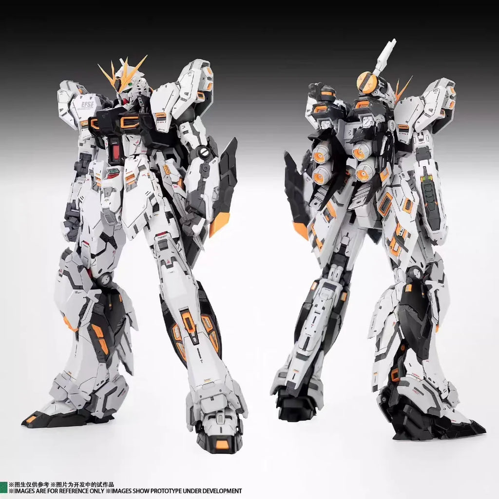 In Stock NONGCHANGZHU Model Rx-93 V Gk Assembly Model Kits 1/100 Mg Anime Action Figure Robot Plastic Model Gifts Toys