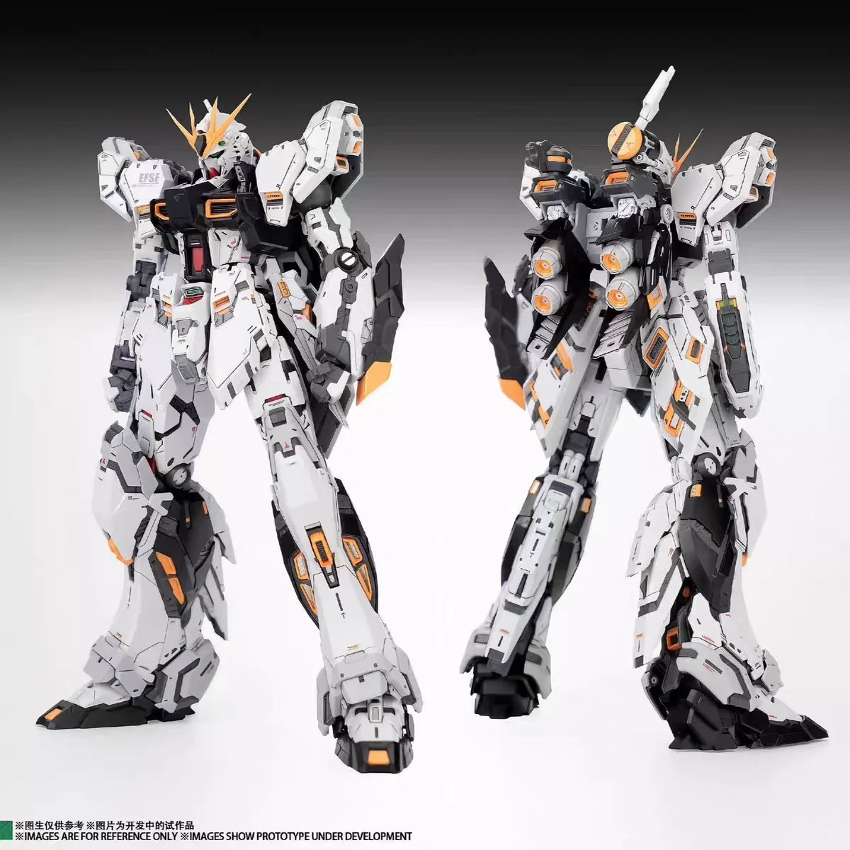 In Stock NONGCHANGZHU Model Rx-93 V Gk Assembly Model Kits 1/100 Mg Anime Action Figure Robot Plastic Model Gifts Toys