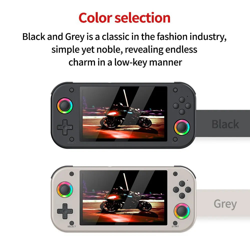 M26 Retro Handheld Game Console 5 Inch 3D Large Screen 4K HDR 20000+ Games 30+ Emulators Support PSP RGB Portable Gaming Device