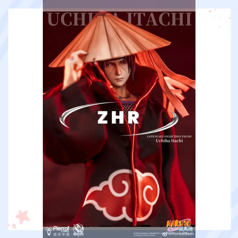 In Stock RocketToys Naruto ROC-003 Wind 1/6 Uchiha Itachi Animation Character Model Action Figure Toy Collection Gift