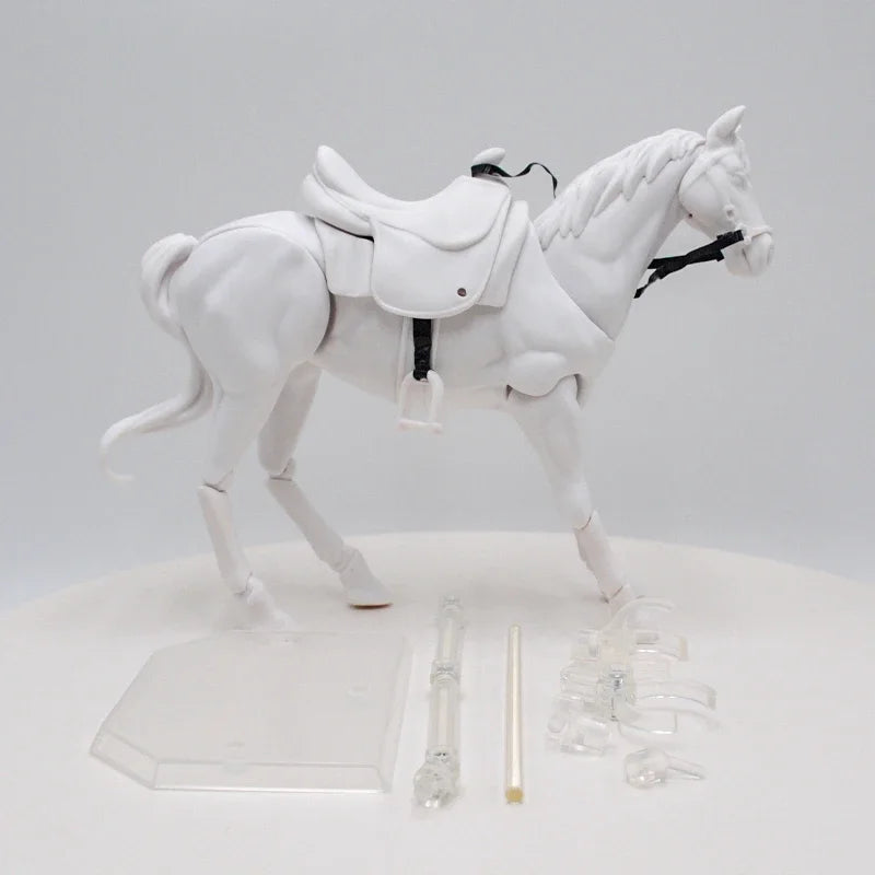 16cm #490 Figma Max Factory Anime Figure figma Horse ver.2 White/Brown Action Figure Adult PVC Collectible Model Doll Toys Gifts