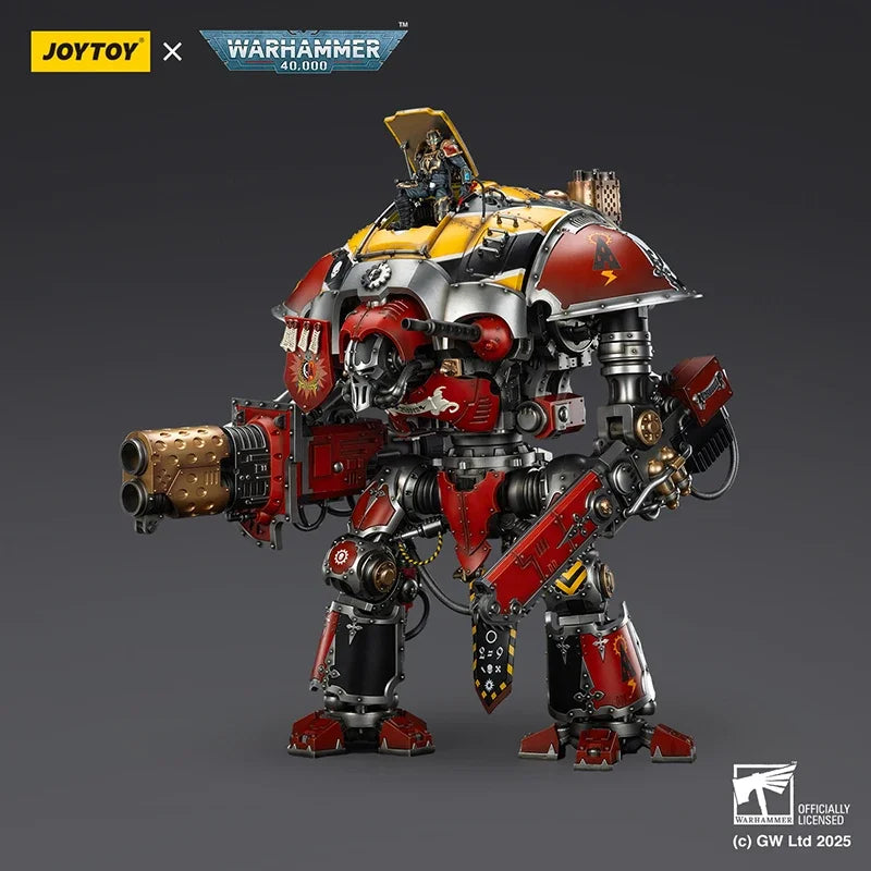 JOYTOY Warhammer 40K Action Figure Scale 1/18 Imperial Knight Raven Family Ranger Knight Figurine Model Collection Toy Boy Gift