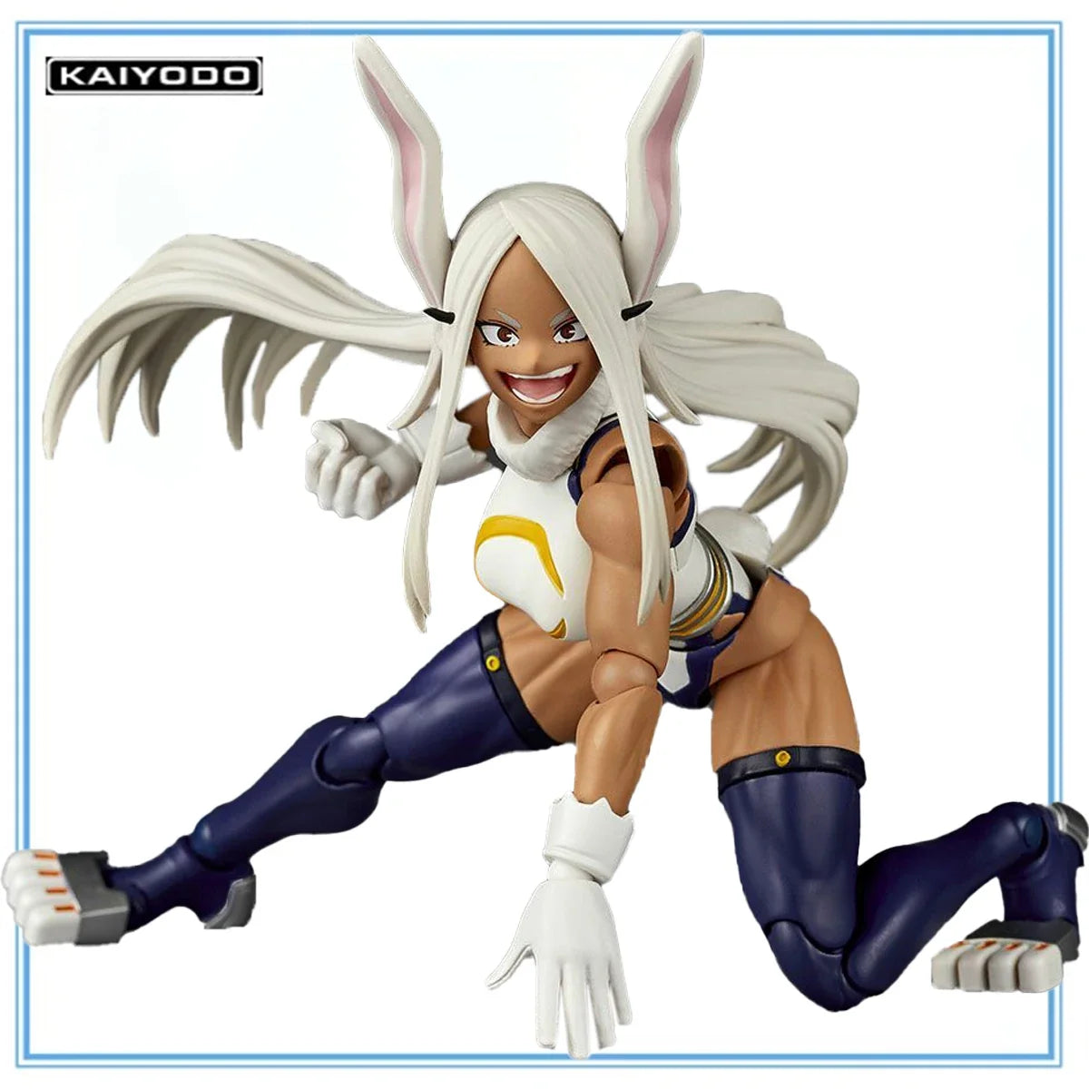 100% Original in Stock Kaiyodo Revoltech (NR054) Boku No Hero Academia Mirko Anime Figure Action Figure Collection Series