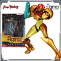 Max Factory Original Figma Another M Samus Aran Anime Action Figures Toys for Boys Christmas Gift Collectible Model Ornaments