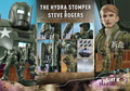 Original HOTTOYS 1/6 PPS007 TMS060Captain Carter & The Hydra Stomper and Steve Rogers Action Figure Model Toys Ornament Gift