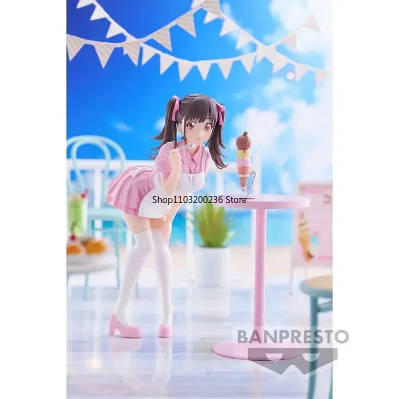 Bandai Anime THE IDOLM@STER SHINY COLORS CHIYOKO SONODA Ice Cream Action Figure Collectibles Model Desktop Ornaments