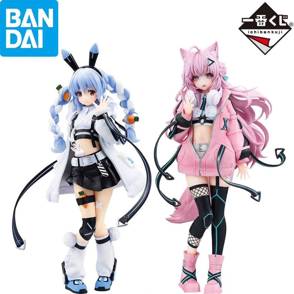 Original in Stock Bandai Spirits Ichiban Kuji  Hololive - Usada Pekora Hakui Koyori Anime Figure Action Figure Model Decoration