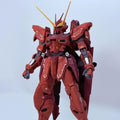 MG RGX-00 1/100 Weiß & Rot Testament Bausatz Actionfigur Anime Mecha Spielzeug mit Wasserschiebebild & Display Base Jungen Geschenk