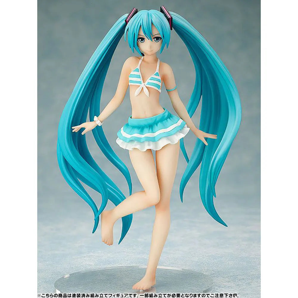 15CM Anime Hatsune Miku S-style 1/12 Swimsuit Ber Anime Model Toy Gift Collection Decorative Ornaments PVC
