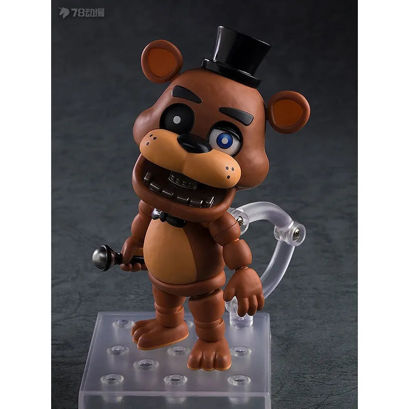 GSC Original Nendoroid The Five Nights Harem of Teddy Bear Series Freddie Fazbert Anime Action Figure Model Toys Gifts Fo Boys