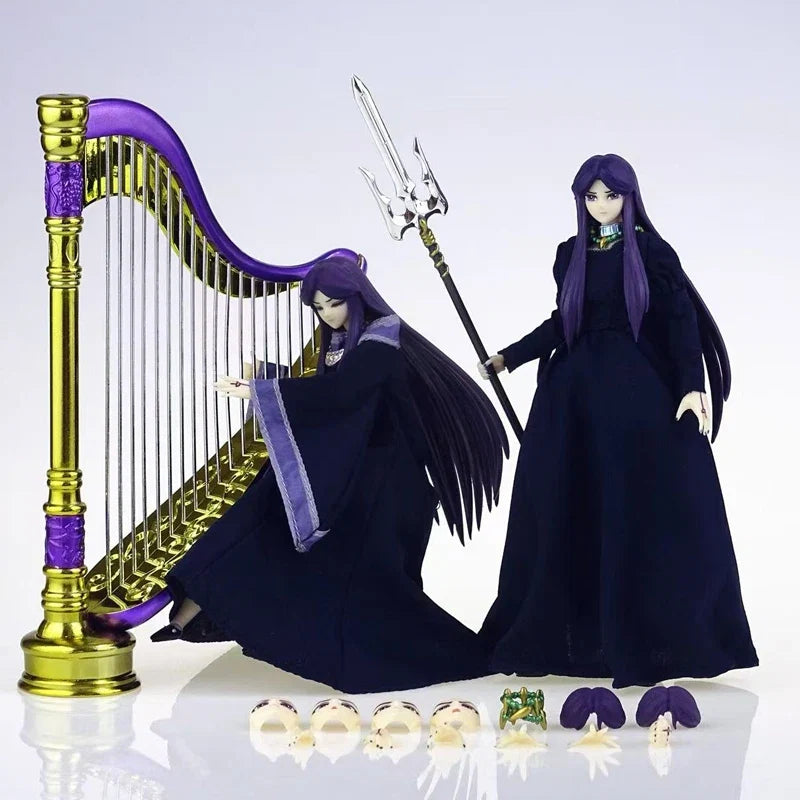 JM.MST Saint Seiya Myth Cloth EX Pandora With Harp 2 Body/Dress/Armor Black Horse Hades Knights of the Zodiac Action Figure