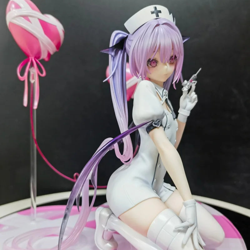 Pink Charm Eve Sweet Toxic Ver Anime Figure Statue Model Home Decor Collectible Gift Decorative item