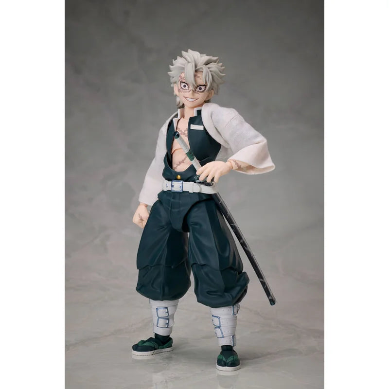 100% Original Aniplex BuzzMod Demon Slayer Kimetsu no Yaiba Sanemi Shinazugawa 1/12 In Stock Anime Collection Figures Model