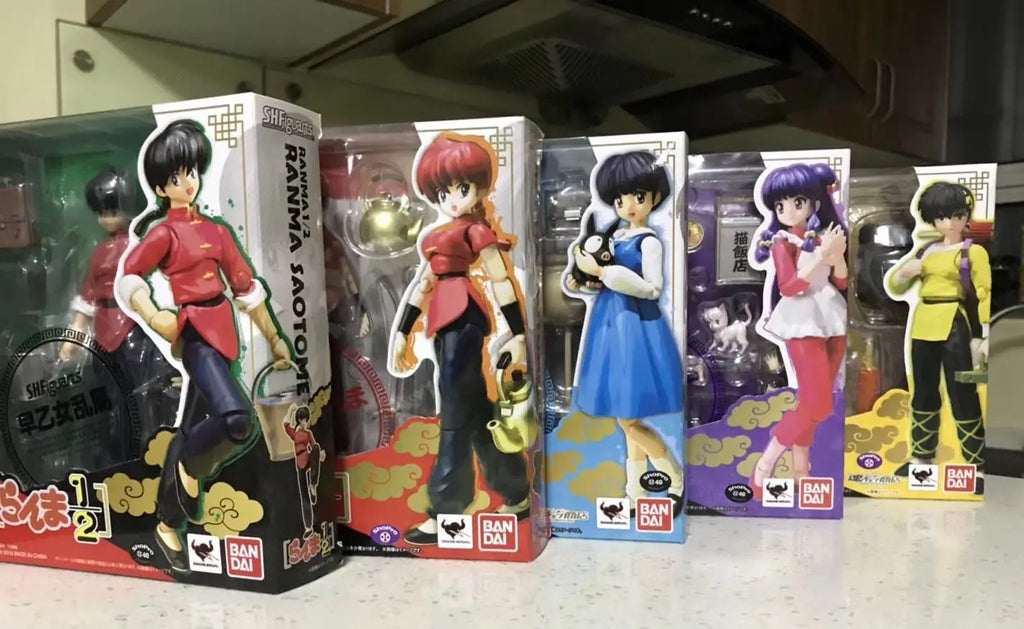 Ranma Original Shf Figuarts Bandai Anime 15cm Actionfigur Tamashii Nations Exklusiv Actionfigur Hibiki Ryoga Geschenk für K