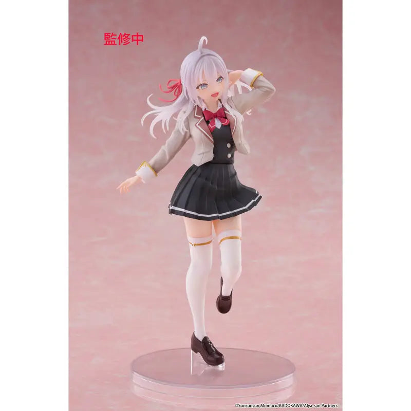 Taito The Deskmate Alya Who Sometime Whispers Sweet Words In Russian Anime Action Figure Holiday Gift