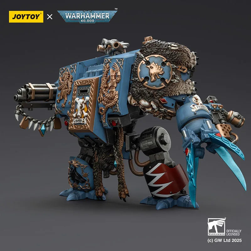 JOYTOY Warhammer 40K 1/18 Space Wolves Bjorn the Fell-Handed Action Figure Game Soldier Figurine Model Collectible Toy