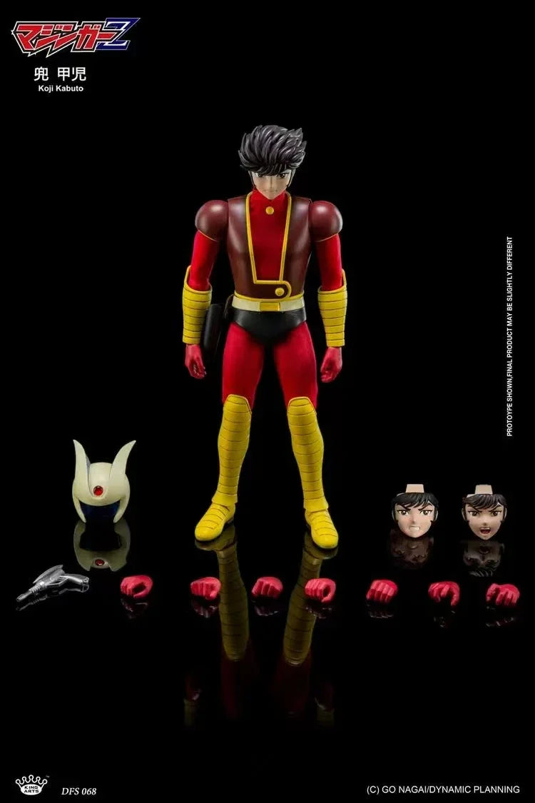 【MT】KingArts DFS068 Mazinger Z Kabuto Kouji Actionfigur Serie Modell aus Metalllegierung