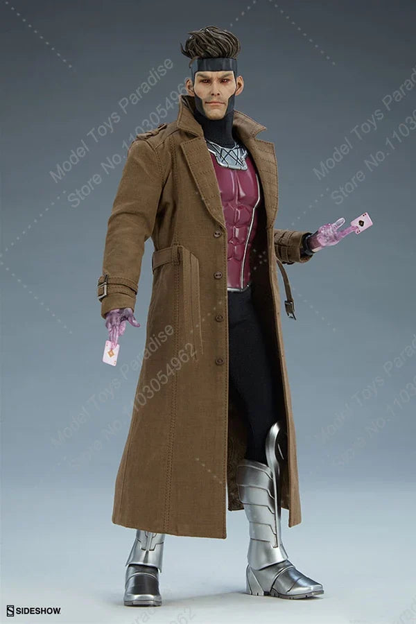 Sideshow 100439 1/6 Collectible Toys Gambit Super Hero Men Soldier 12'' Movable Action Figure Model Gifts