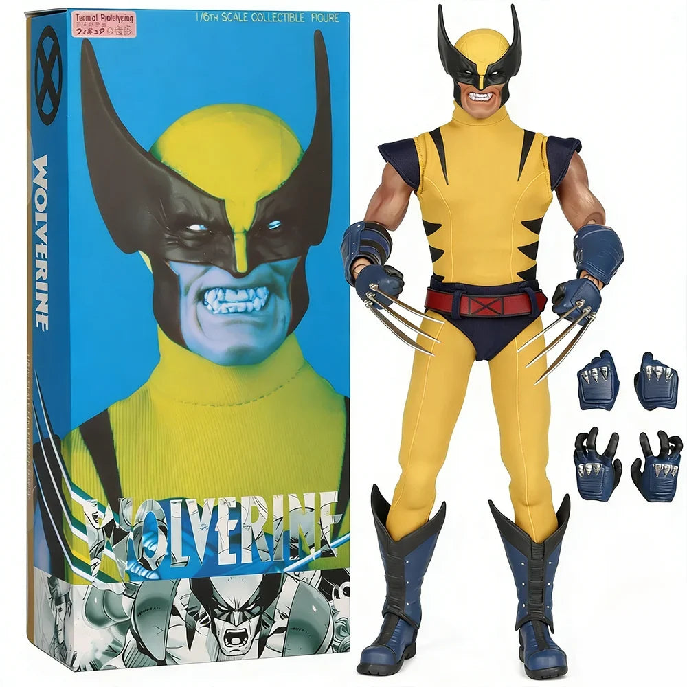 1：6 Marvels X-Men Super Hero Wolverine Logan Articulated PVC Action Figure Collectible Model Toy