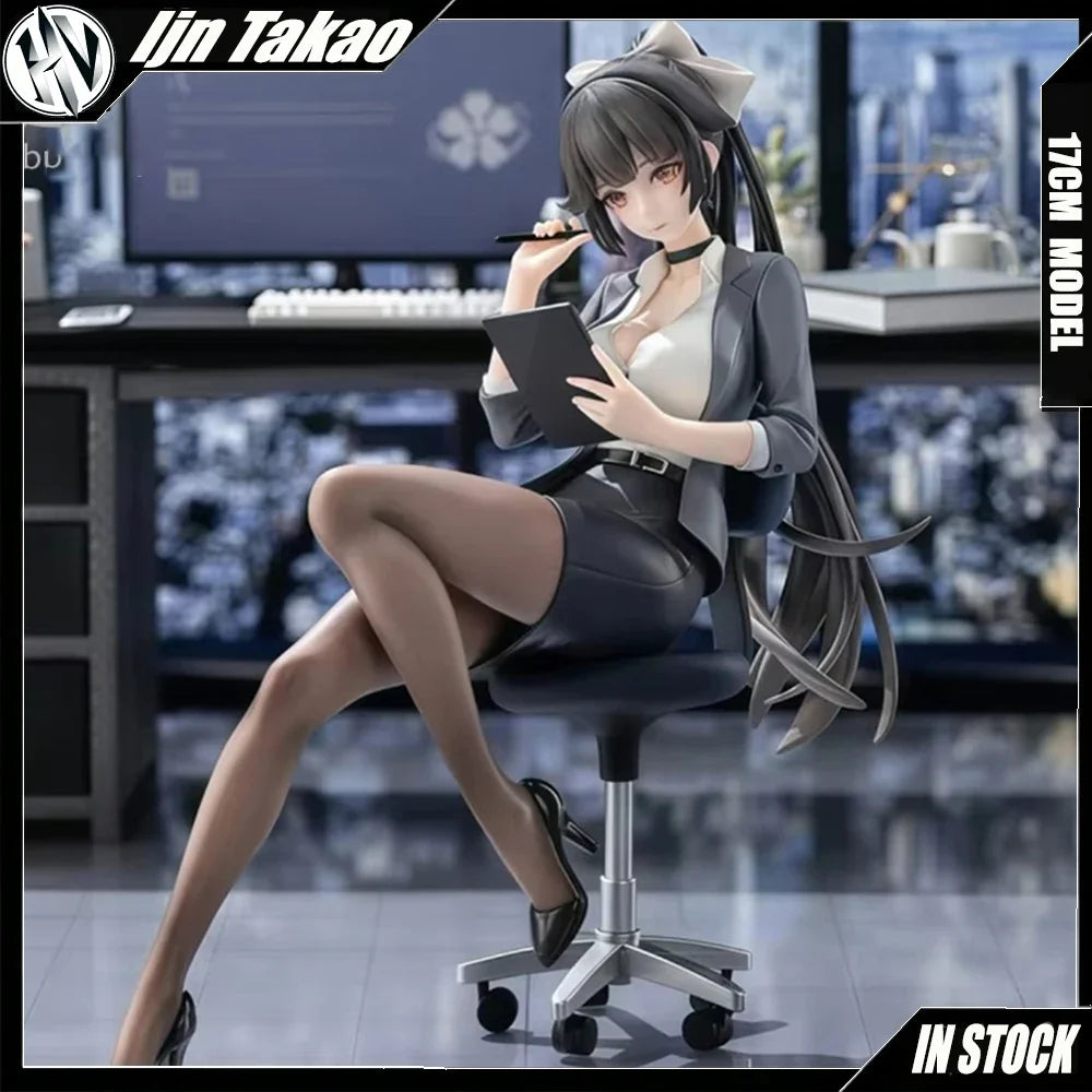 New 17cm Azur Lane Figure Ijn Takao Figurine Pvc Game Statue Adult Collection Model Desk Decoration Doll Toy Boy Halloween Gift