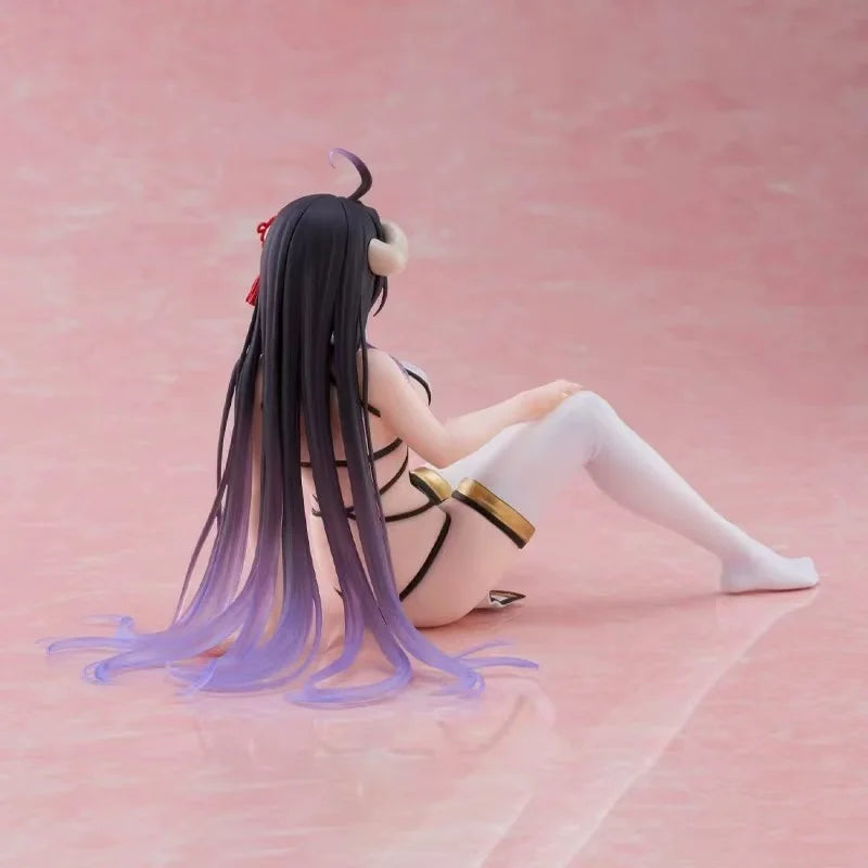 In Stock Original TAITO Desktop Cute Overlord Albedo China Dress Ver. Anime Figures Toys Collection Gifts Models Ornaments
