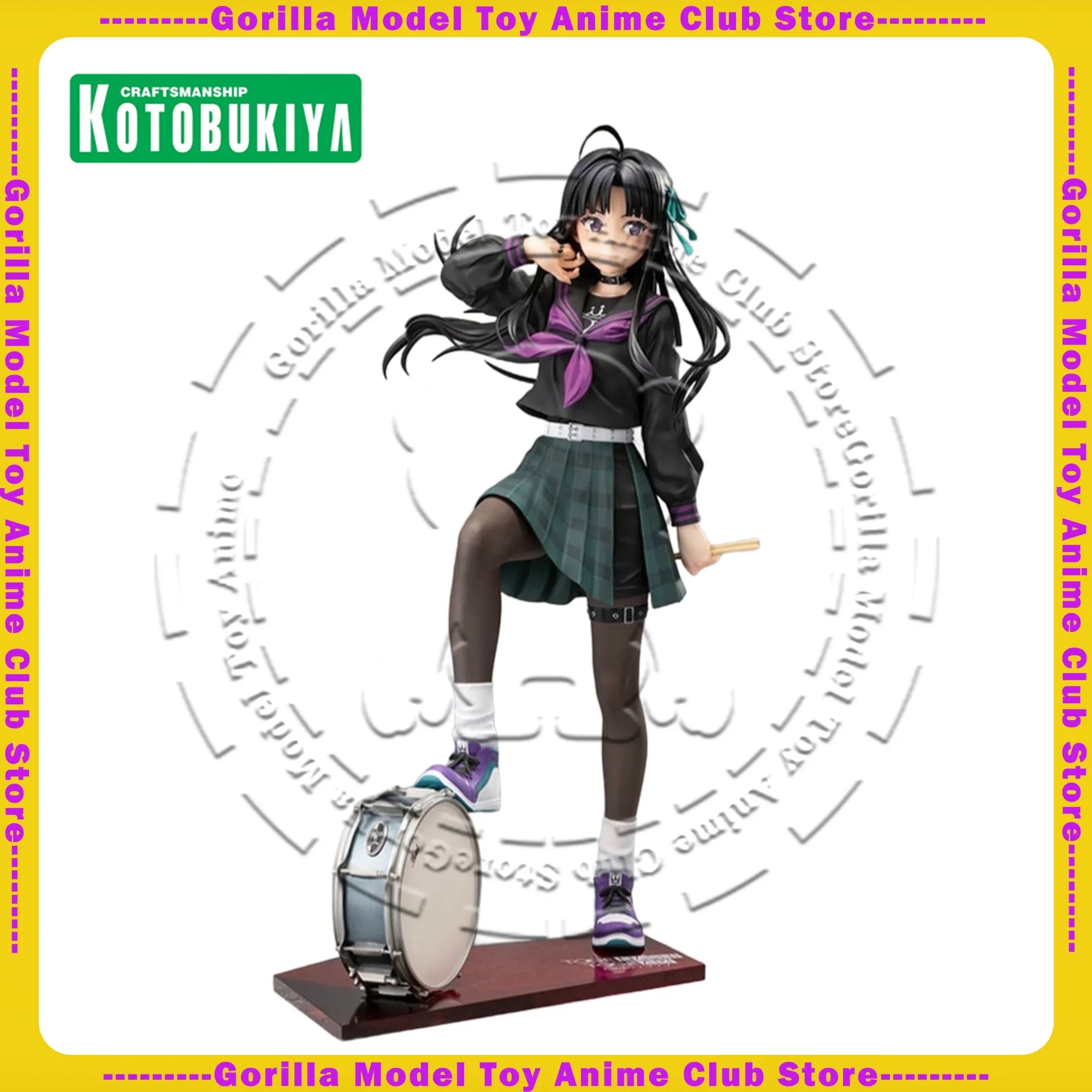 In Stock Original Genuine KOTOBUKIYA Girls Band Cry Subaru Ando Figure 240mm Anime Statue Collectible Model Gift Ornament