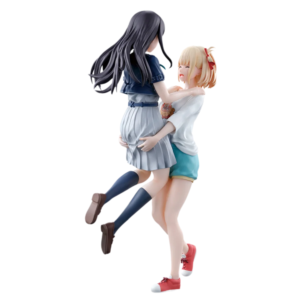 Original BANDAI Ichiban Kuji Lycoris Recoil Vol.3 Revible Moment Takina Figure Anime Action Model Collectible Toys Gif