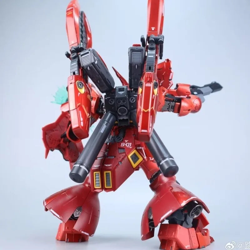 Pre-Order Coming Soon FA-01 Super Alloy-Sazabi 1/100 Scale Deformed Toy Alloy Finished Product Action Figure Toy Gift Collection