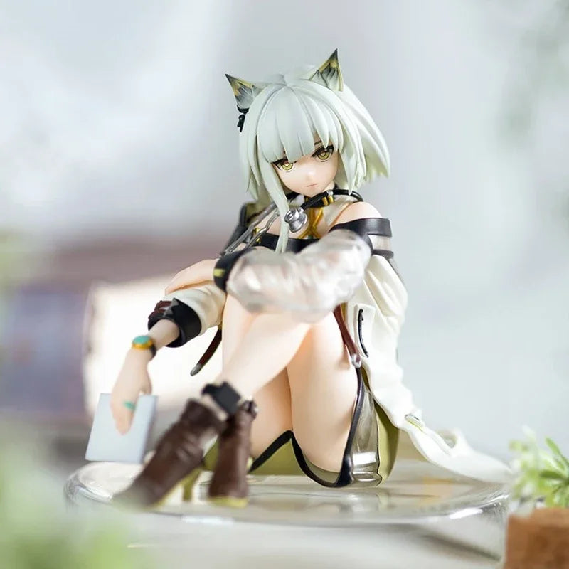 FuRyu Game Arknights Action Figures Kal'tsit Girl Pvc Action Figure Model Collection Toy 10cm