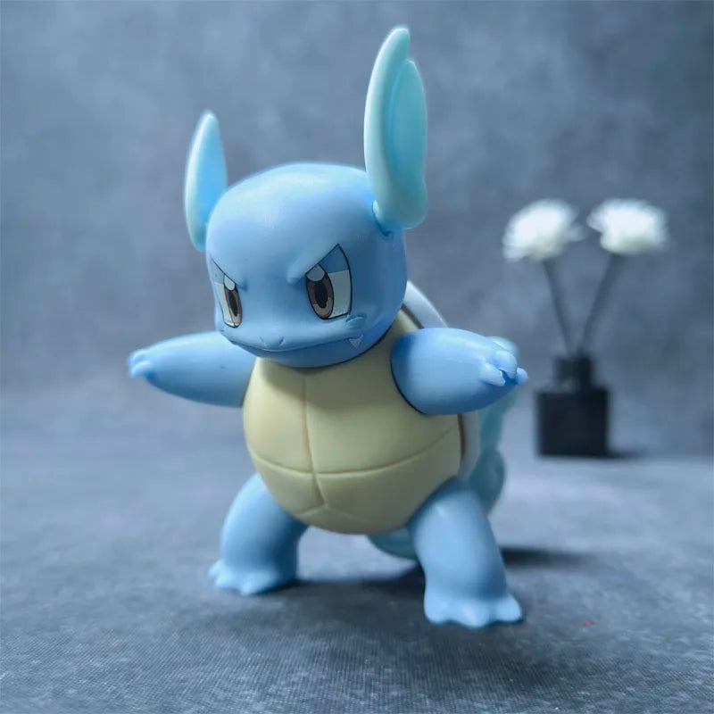 Cartoon Anime Pokemon Figur Niedliche Schiggy Schillok Puppe Actionfigur Statue Modell Spielzeug Puppe Dekoration Sammlerstück Geschenk