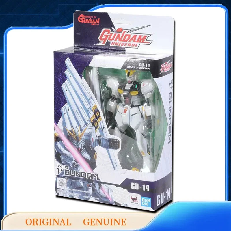 Bandai Original XXXG-01SR SANDROCK GU-13 RX-93 V GUNDAM UNIVERSE GU-14 Anime Actionfiguren Spielzeug Kinder Geschenk Modell Ornamente