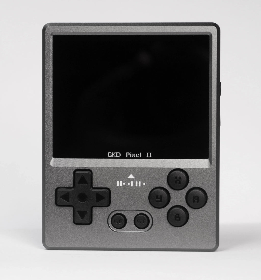 Gkd Pixel 2 Retro Handheld Game Console Portable Mini Game Player 2.4 Inch IPS 640x480px Screen RK3326S Nostalgia Metal Body