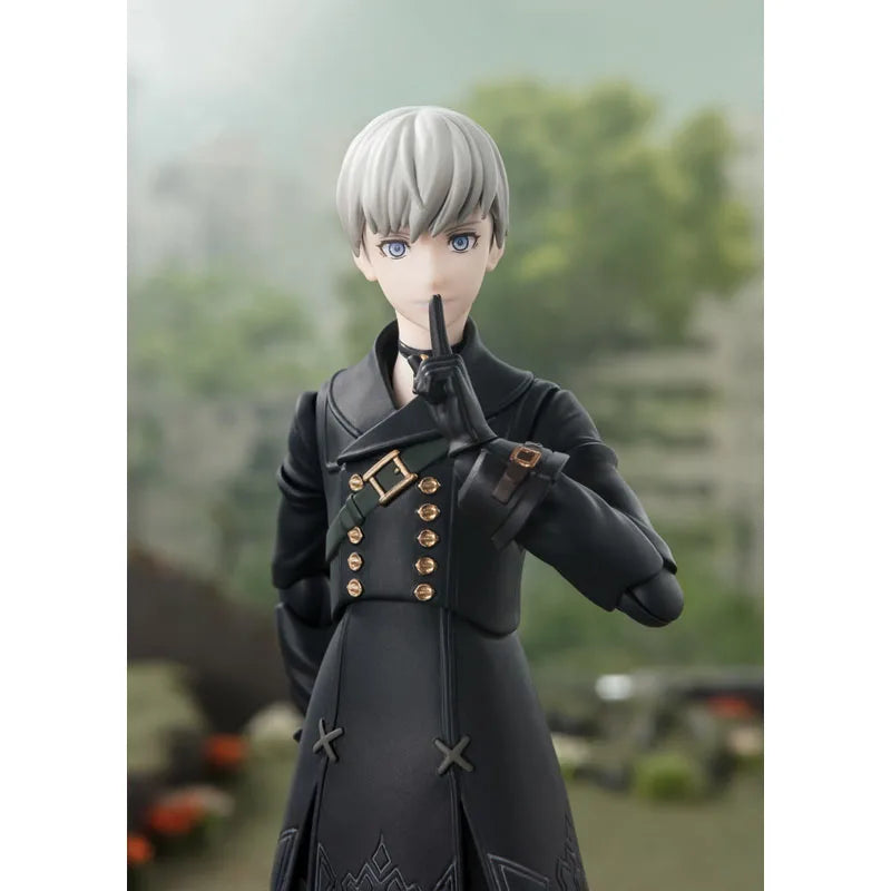 Bandai Original Genuine Figure NieR:Automata Model Kit Anime Figures SHF 9S Collection Model Action Figure Children's Toys Gifts