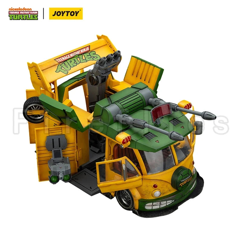 [Pre-Order]1/18 JOYTOY Action Figure Turtles Van Anime Model Toy